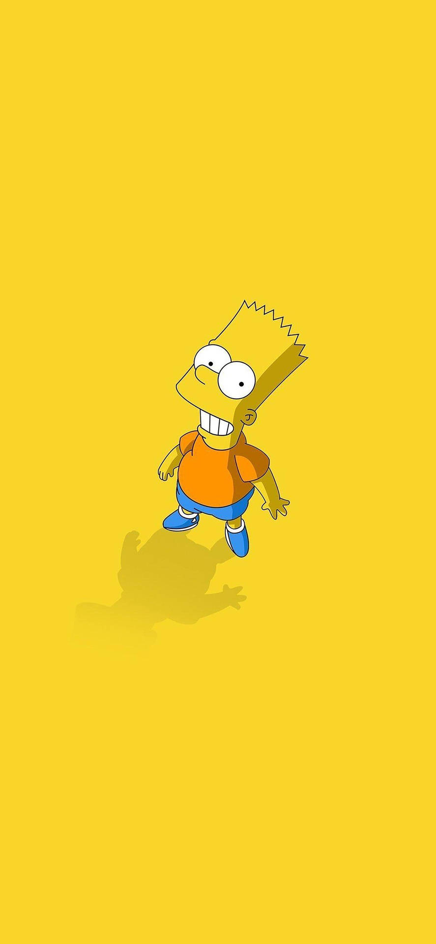 Download free Bart Simpson Yellow Iphone X Cartoon Wallpaper -  MrWallpaper.com