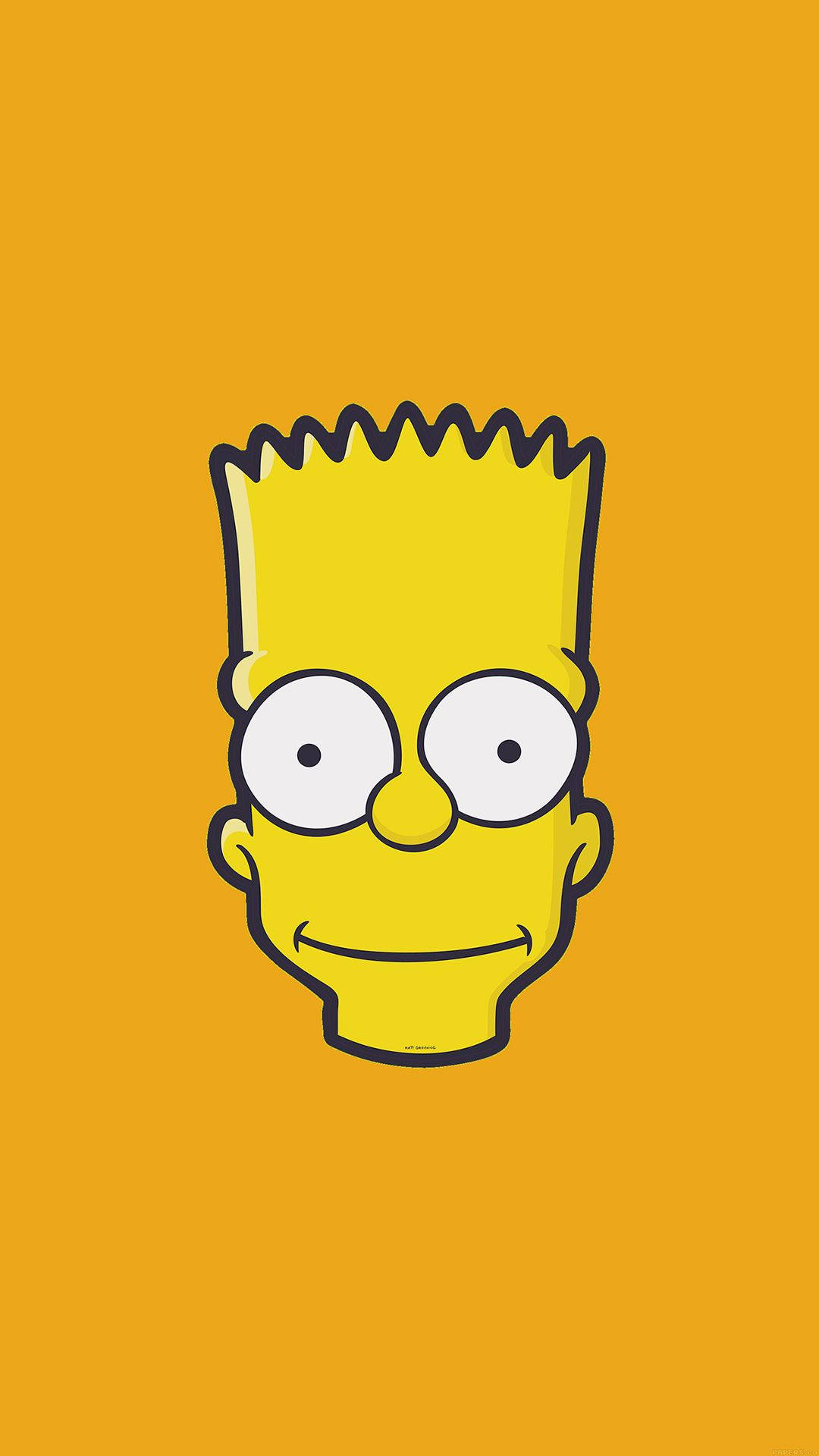 Bart Simpsons Head Wallpaper