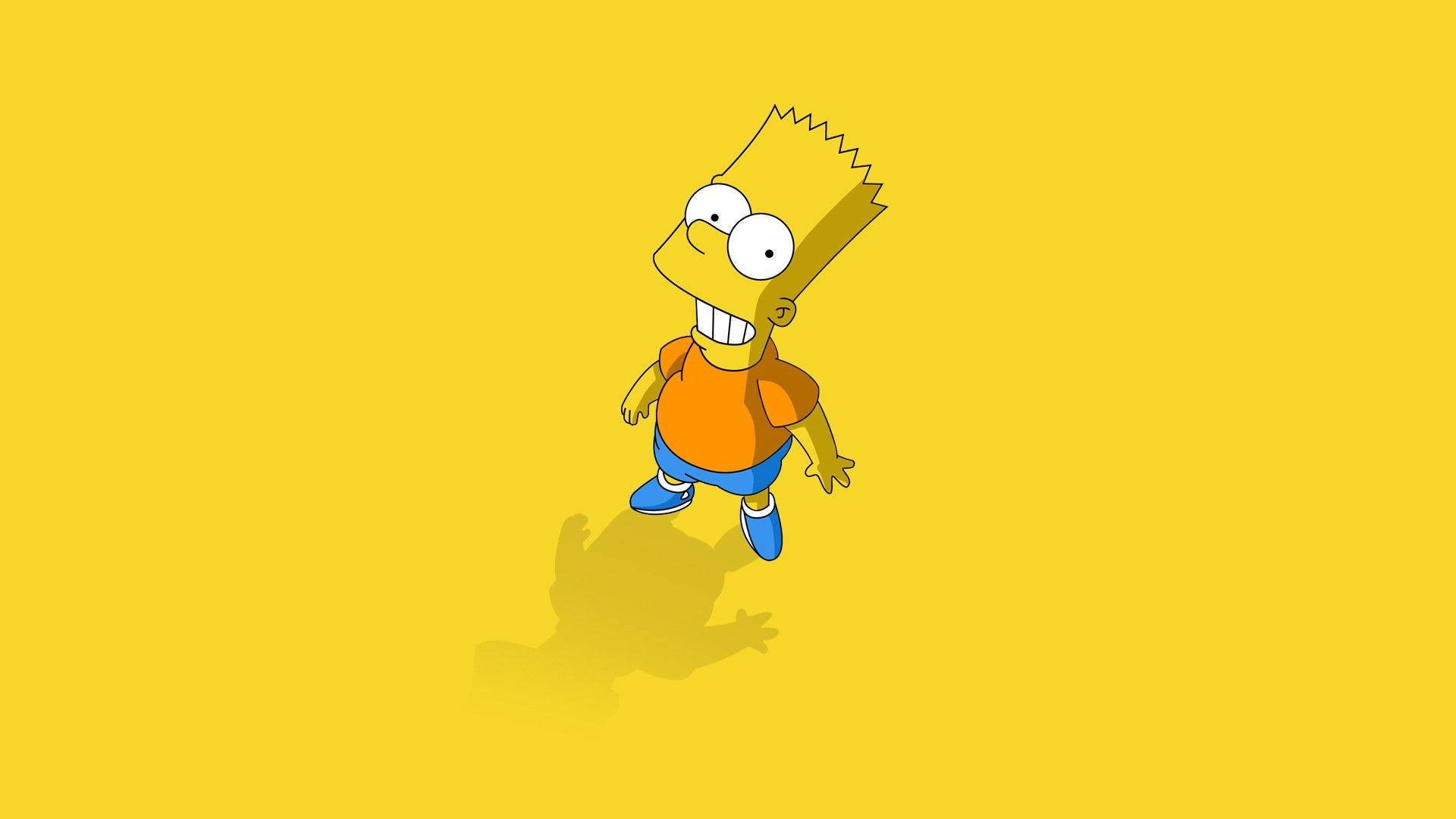 Bart Simpsons Shadow Wallpaper