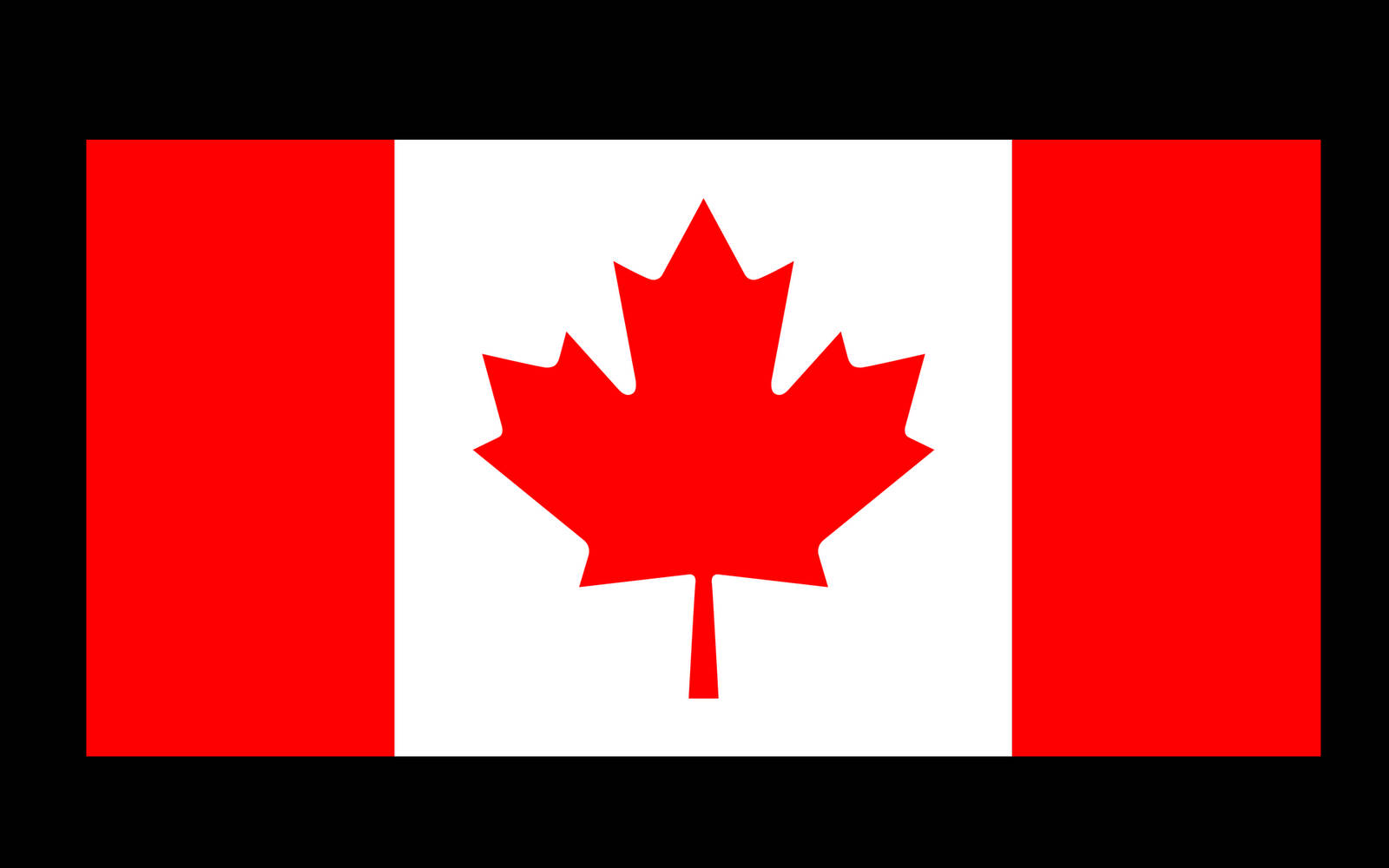 Basic Canada Flag Wallpaper