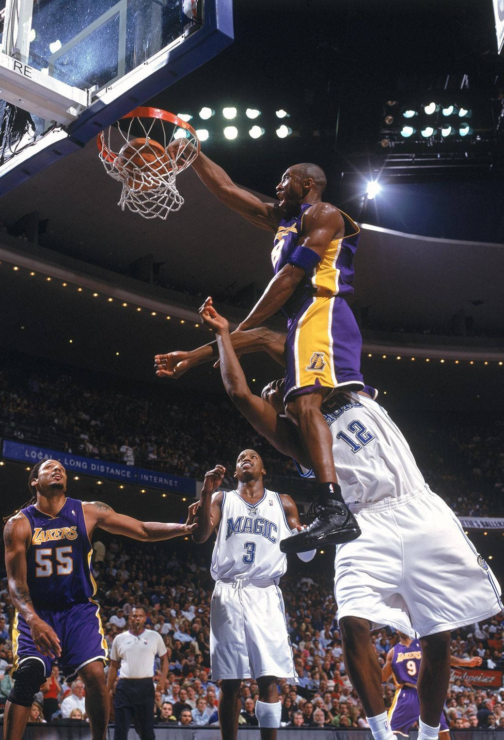 Basketball Iphone Kobe Bryant Dunking Wallpaper