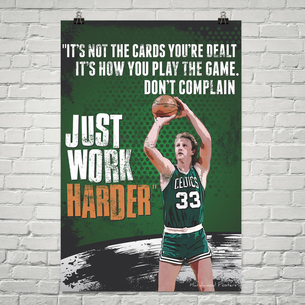 Basketball Motivation Just Work Harder Wallpaper