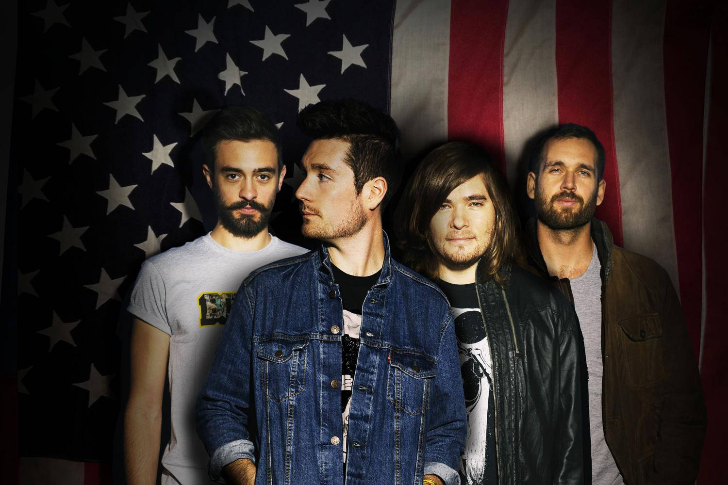 Bastille Band Flag Wallpaper