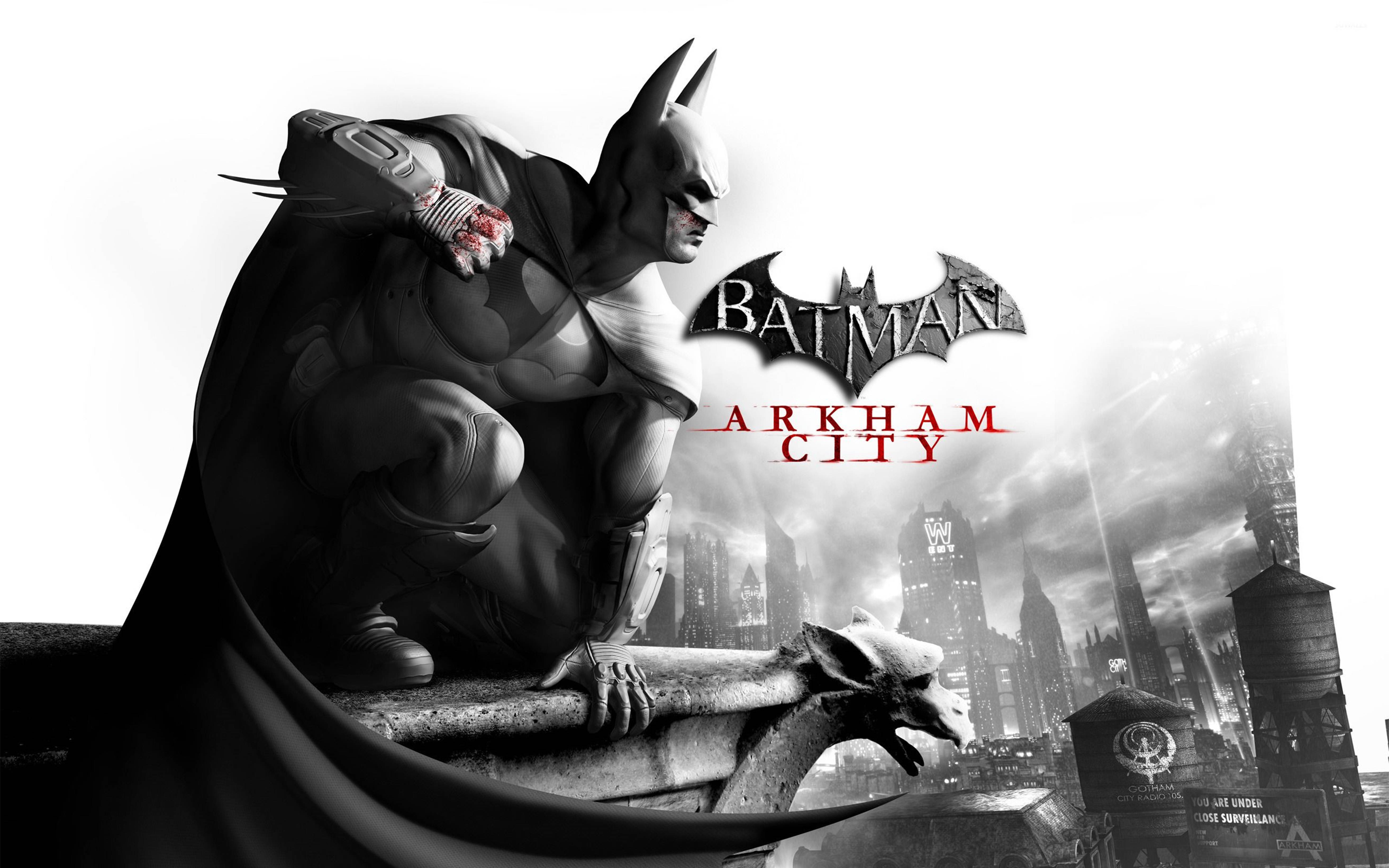 Batman Arkham City Poster 4k Wallpaper