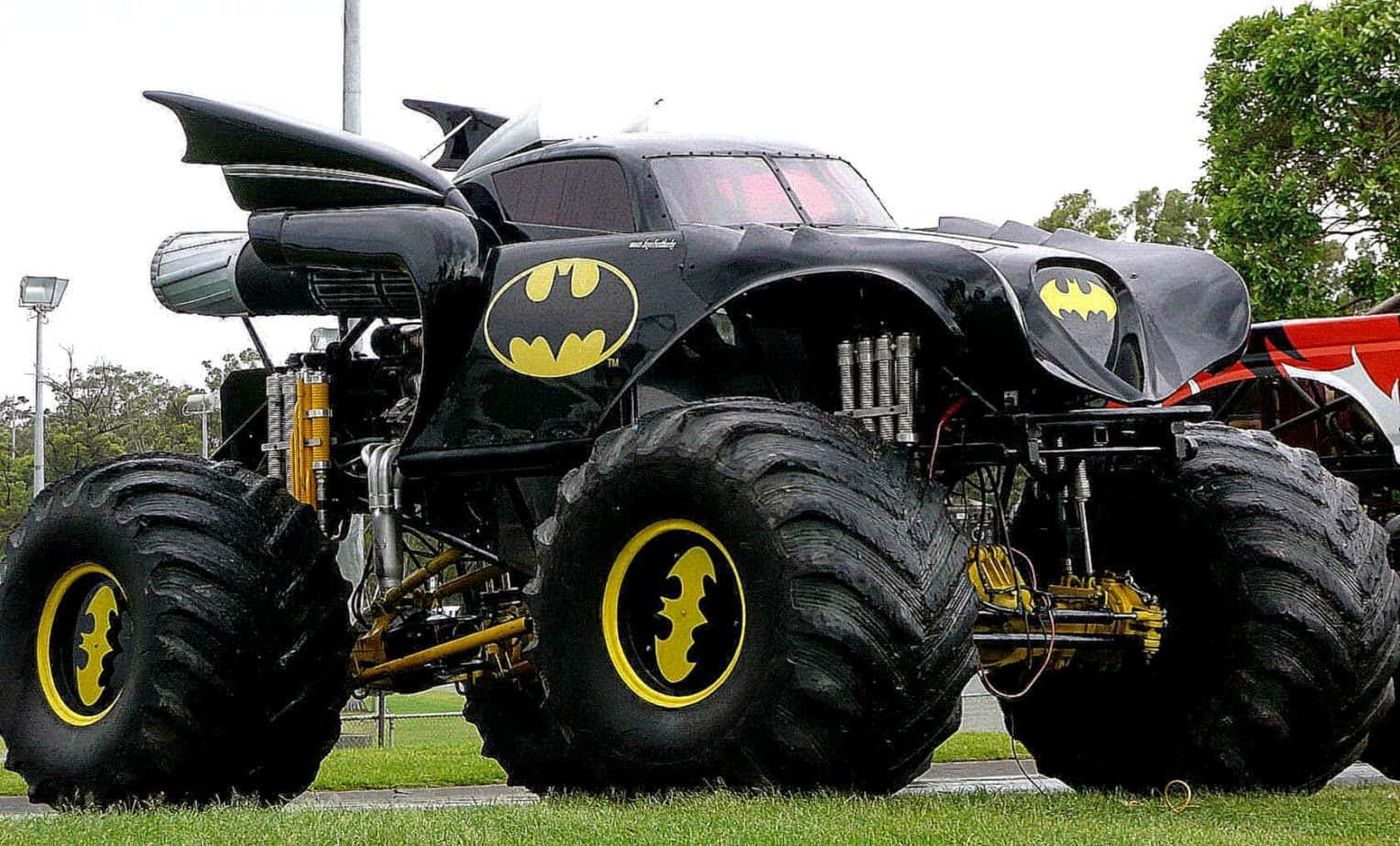 Batman Monster Truck Wallpaper