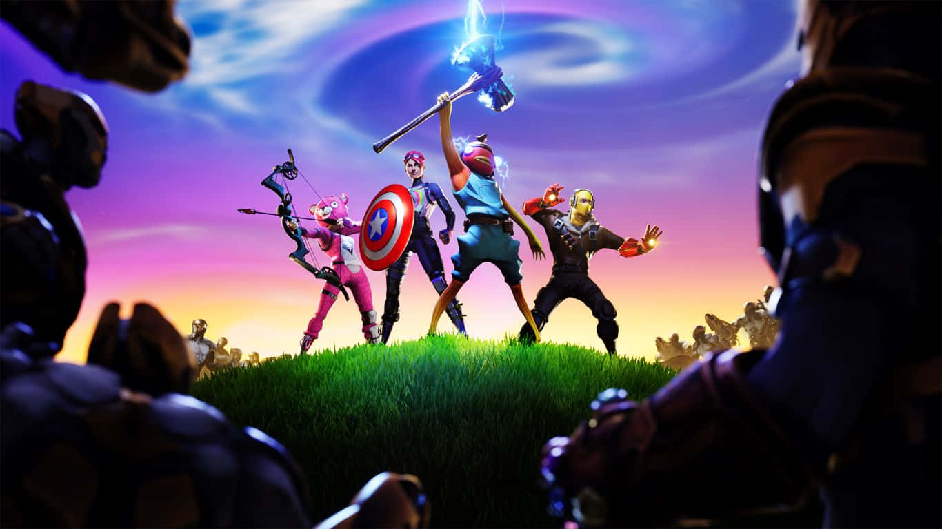 Battle Royale, Fortnite Style Wallpaper