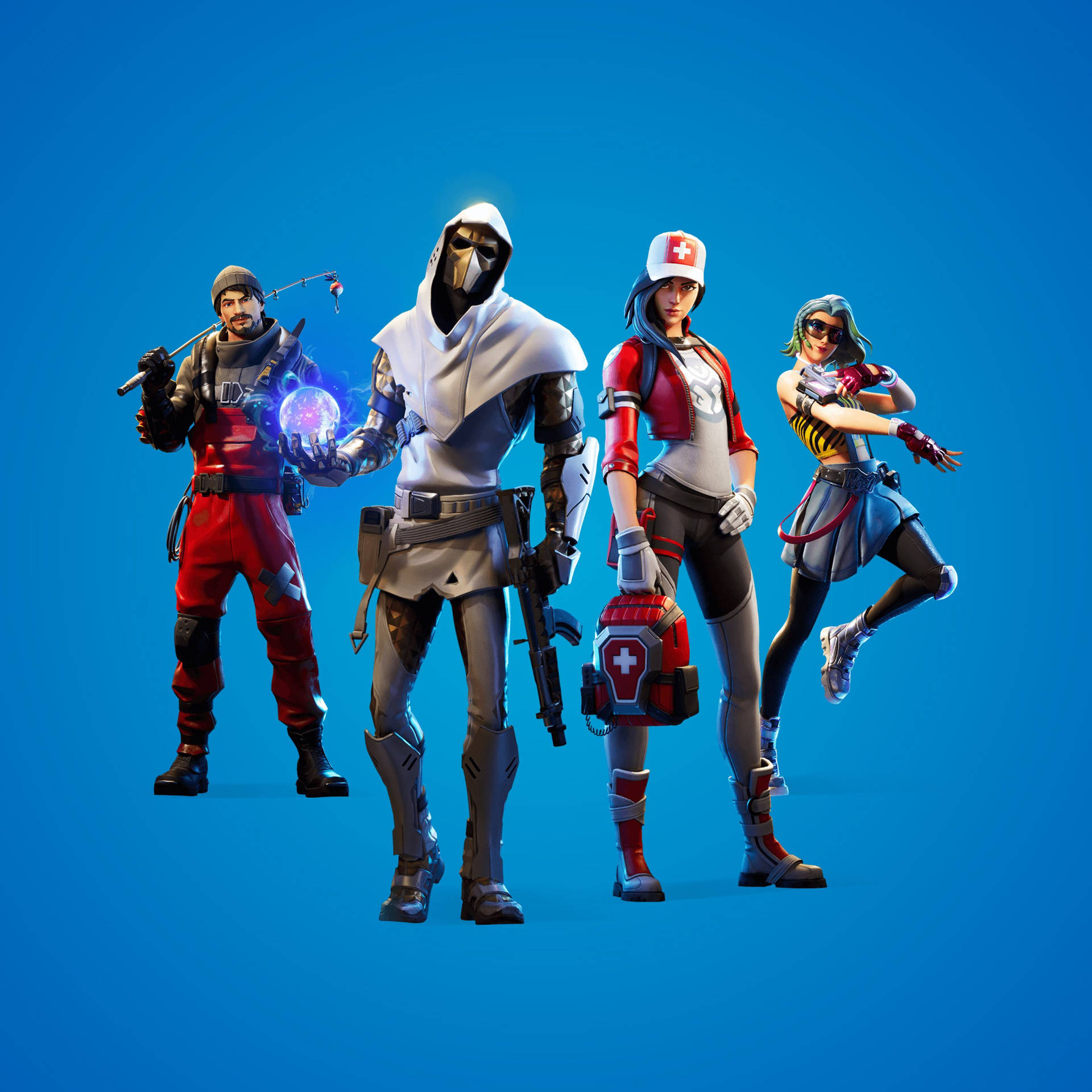 Download free Battle Royale Skins Fortnite Ipad Wallpaper - MrWallpaper.com