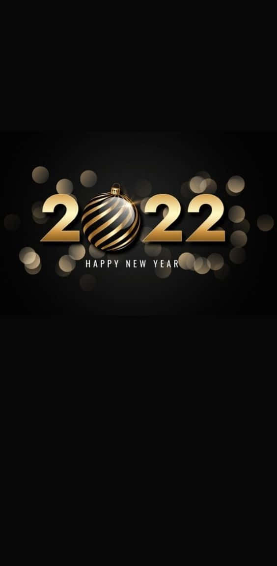 Bauble New Year 2022 Wallpaper