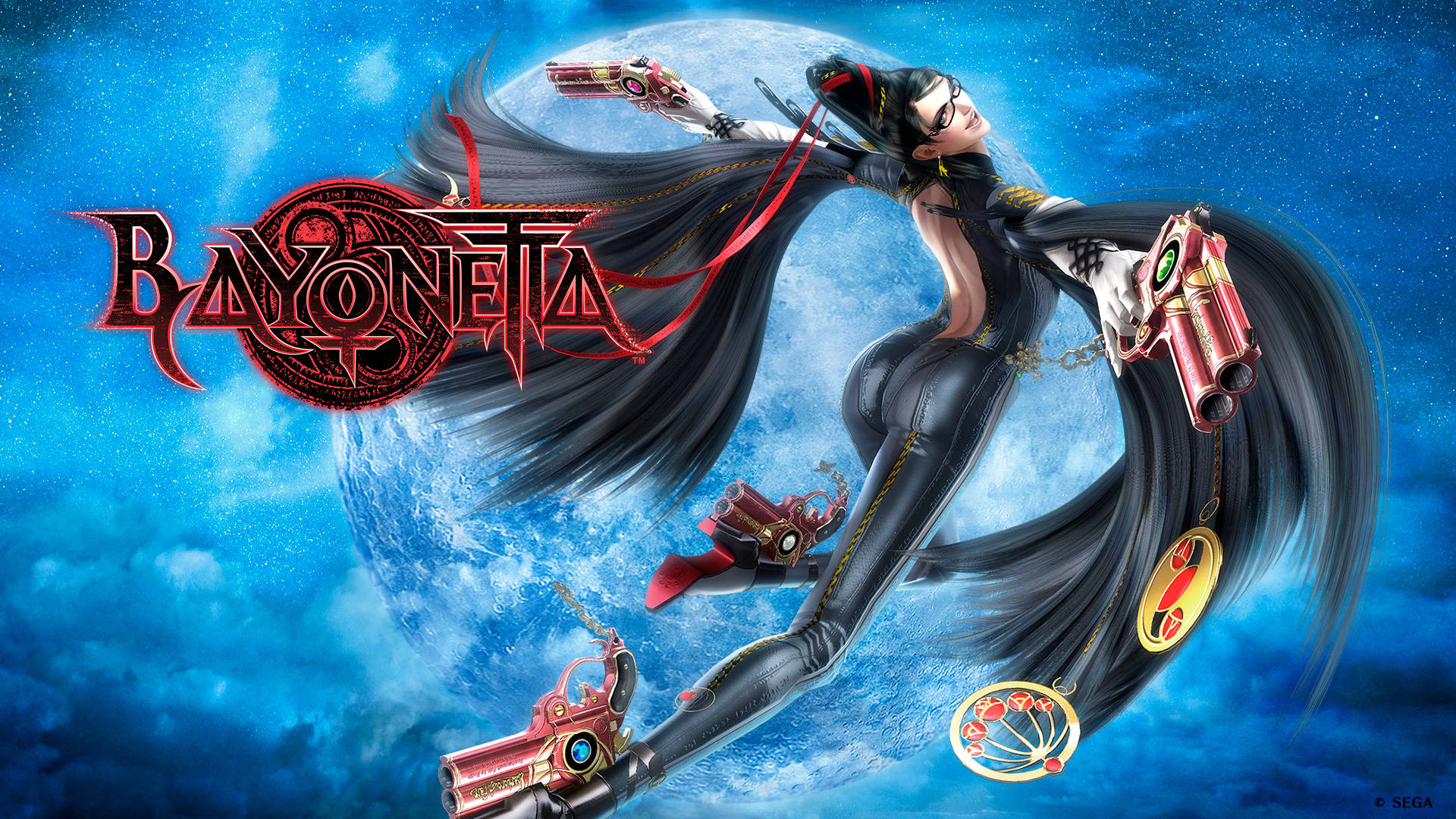 Download free Bayonetta Blue Moon Wallpaper - MrWallpaper.com