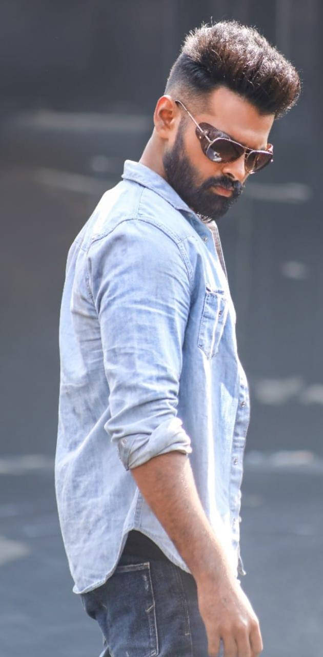 Bearded Cool Ram Pothineni Wallpaper