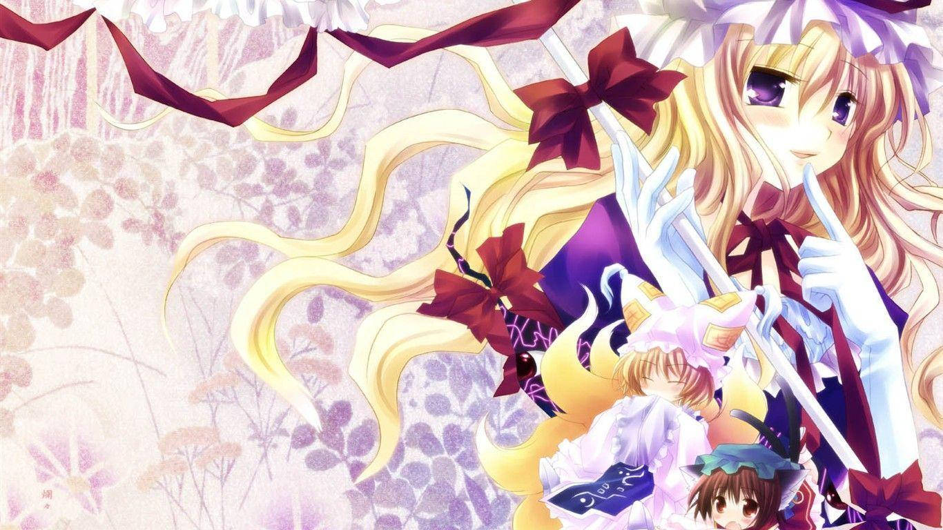 Beautiful Anime Magician Girl Wallpaper