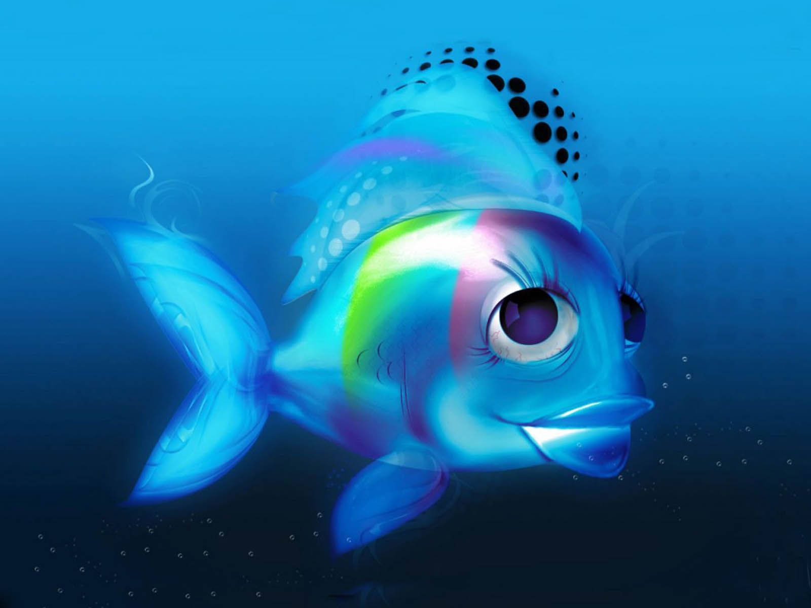 Beautiful Fish Art Wallpaper