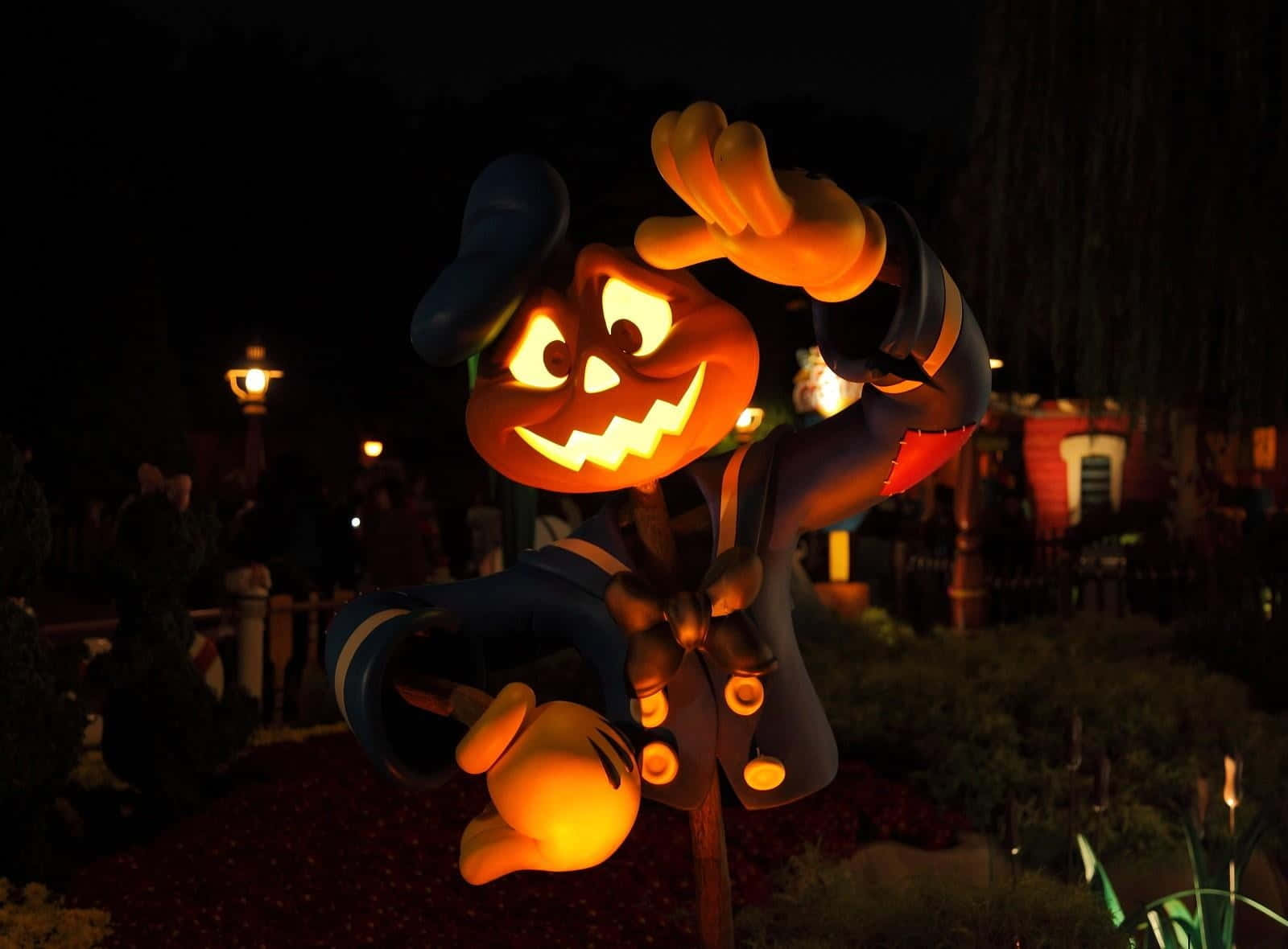 Beautiful Halloween Scarecrow Wallpaper