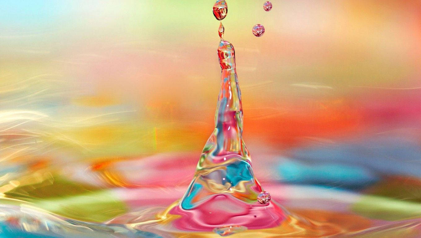 Beautiful Hd Water Droplet Wallpaper