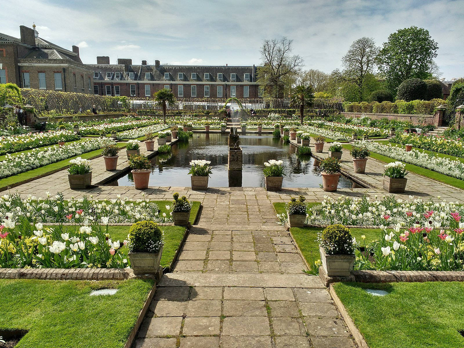 Beautiful Kensington Palace Garden Wallpaper