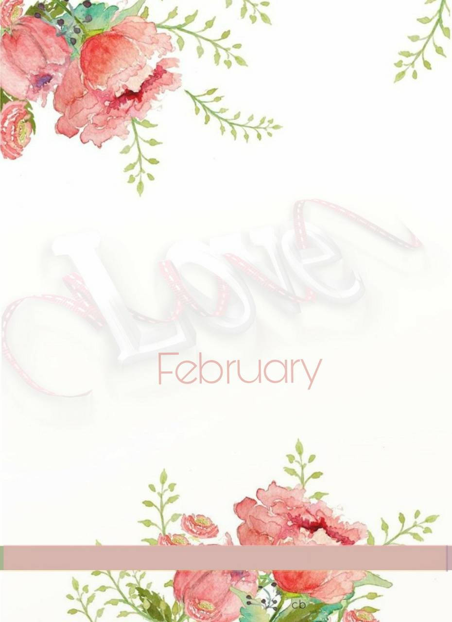 Beautiful Pink Flowers For February Wallpaper