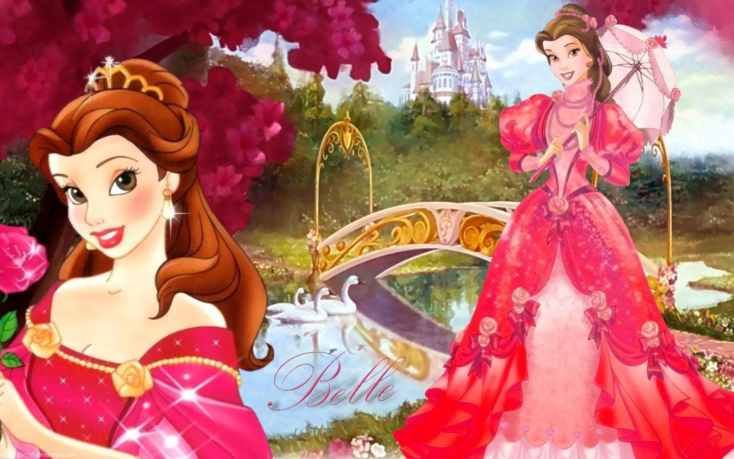 Beautiful Princess Belle Wallpaper