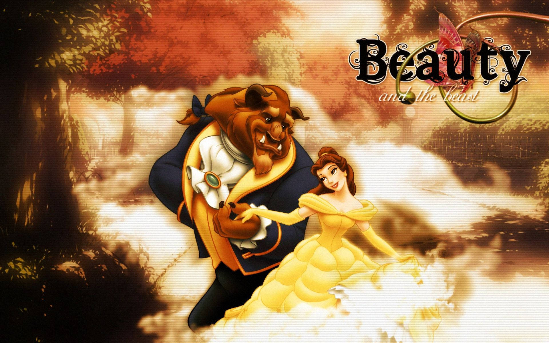 beauty and the beast wallpaper aesthetic
