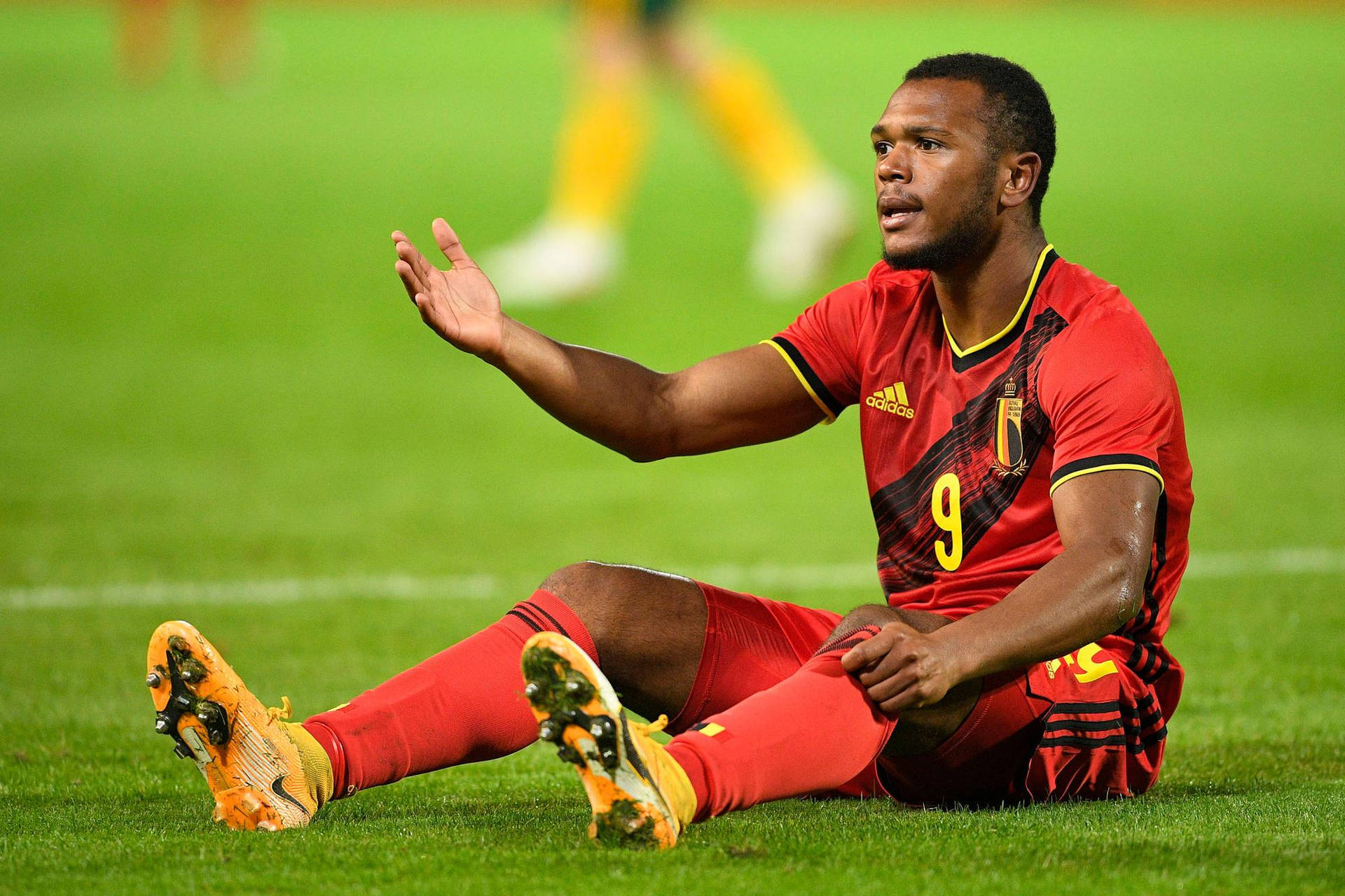 Belgium National Football Team Lois Openda Wallpaper