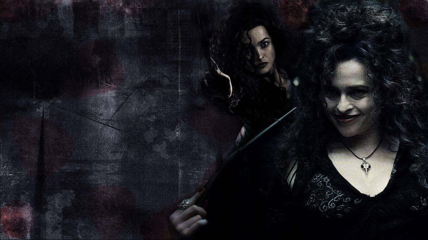 Bellatrix Lestrange Wicked Smile Wallpaper
