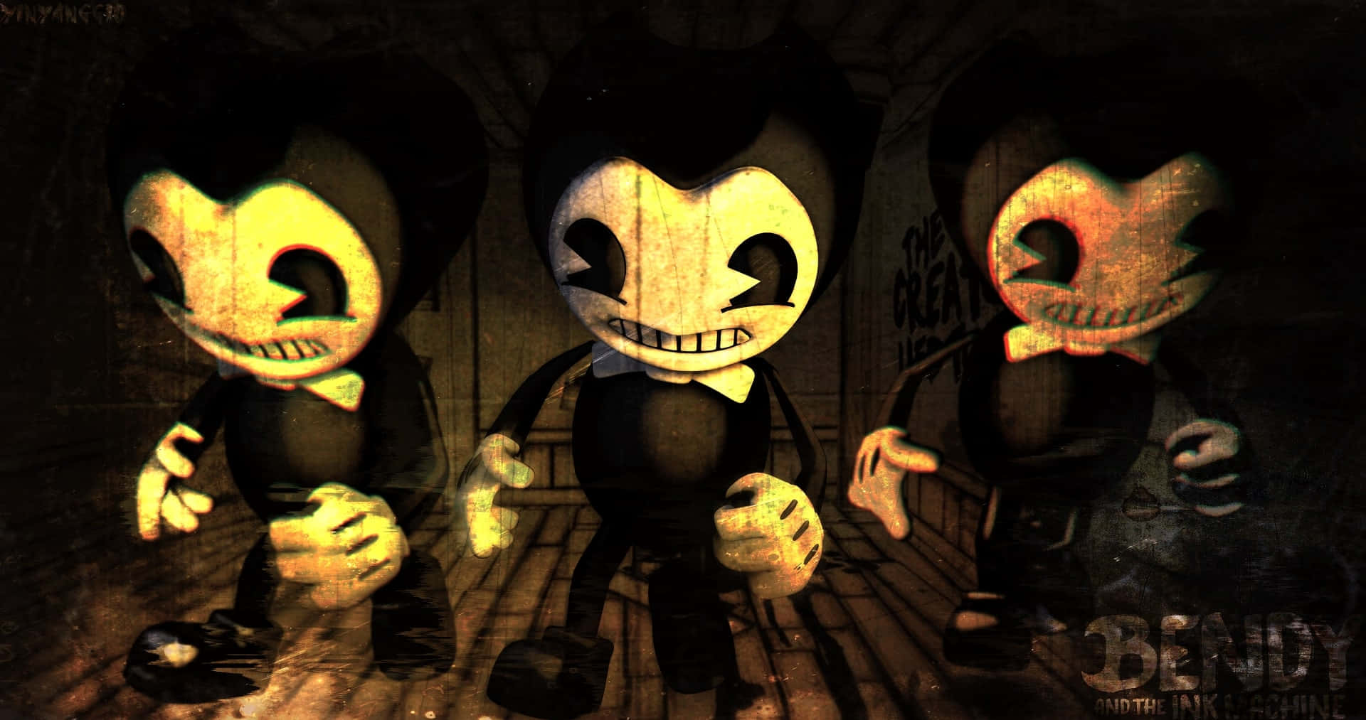 Download free Bendy Unleashed - A Creepy Adventure Awaits Wallpaper -  MrWallpaper.com