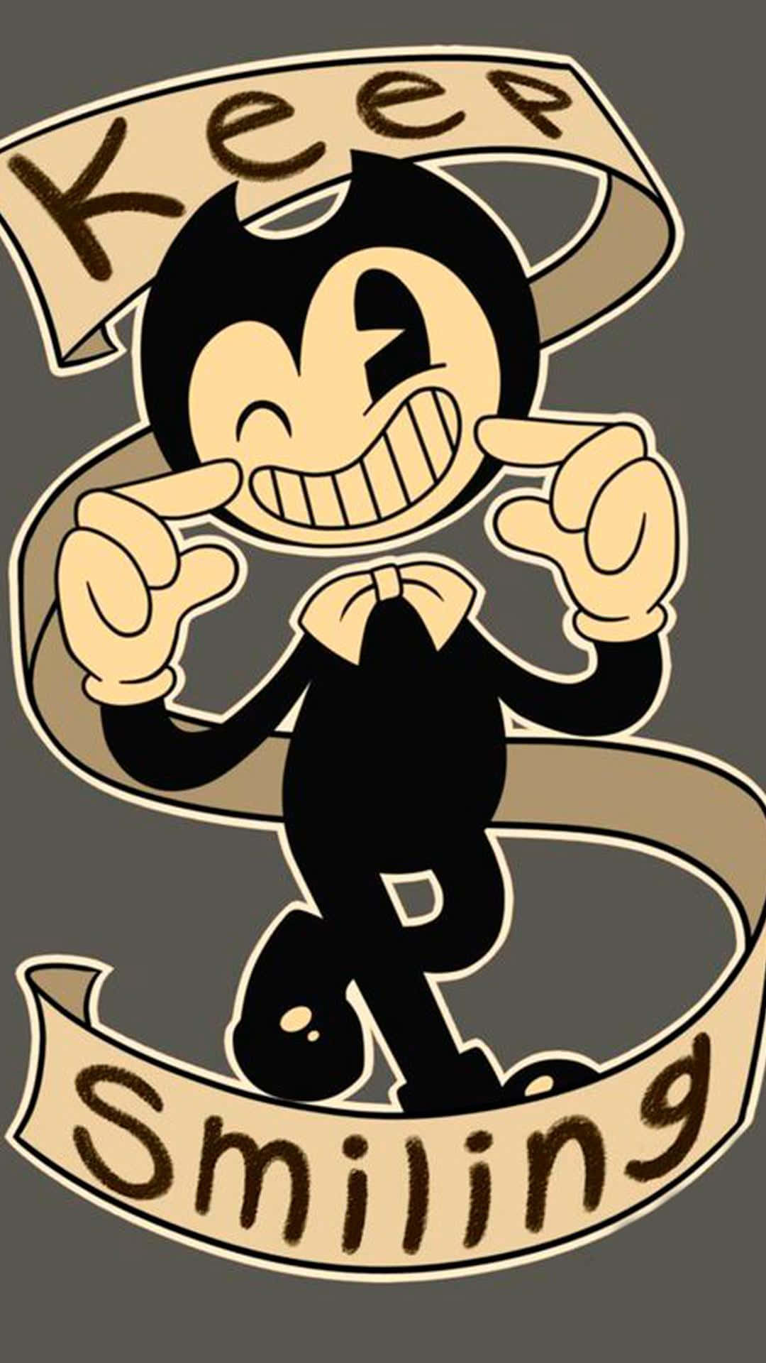 Download free Bendy Wallpaper With Sinister Grin Wallpaper - MrWallpaper.com