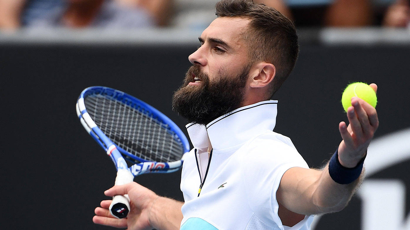 Benoit Paire Arms Wide Open Wallpaper