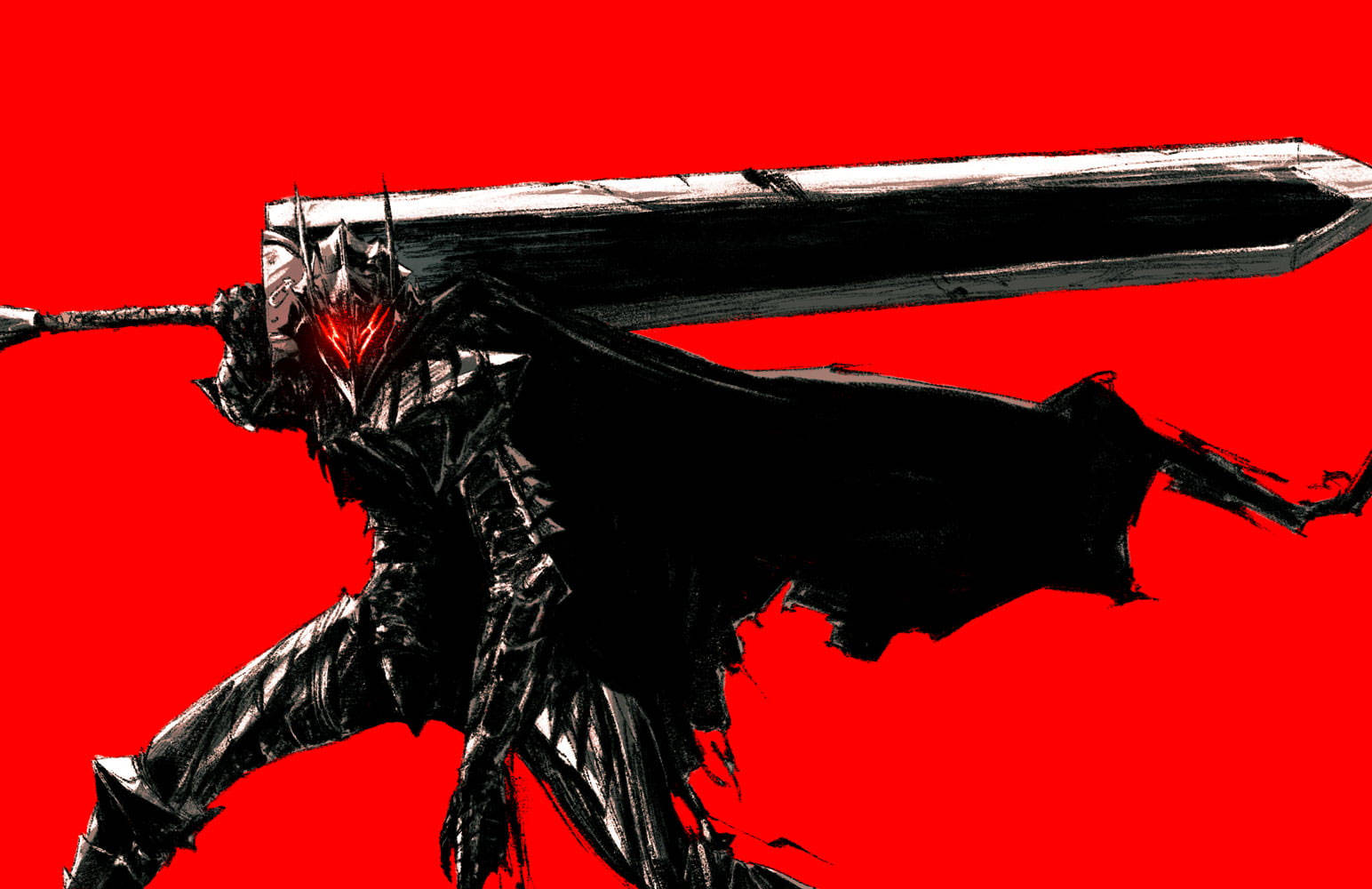 Berserk Guts, The Black Swordsman Wallpaper