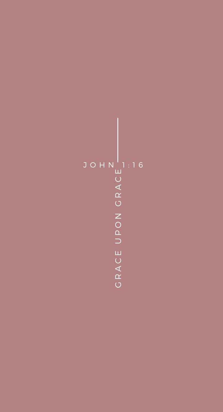 Bible Verse Phone Cross Wallpaper