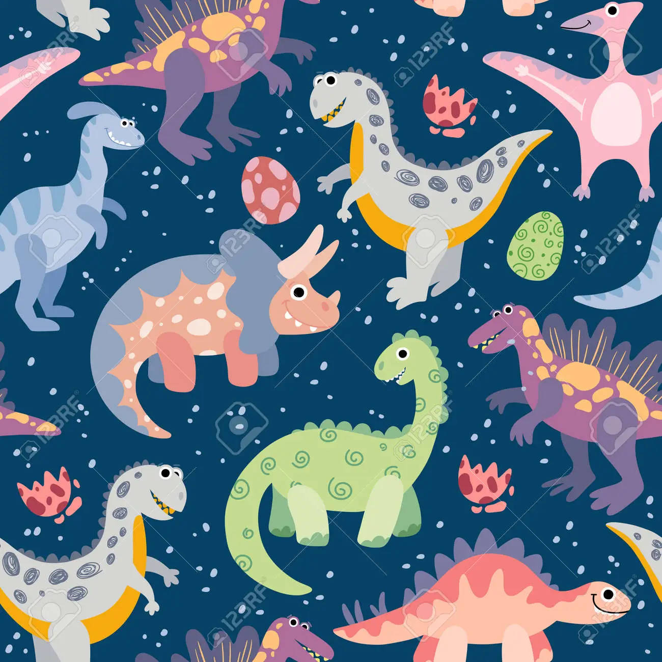 Big Funny Dinosaur Wallpaper