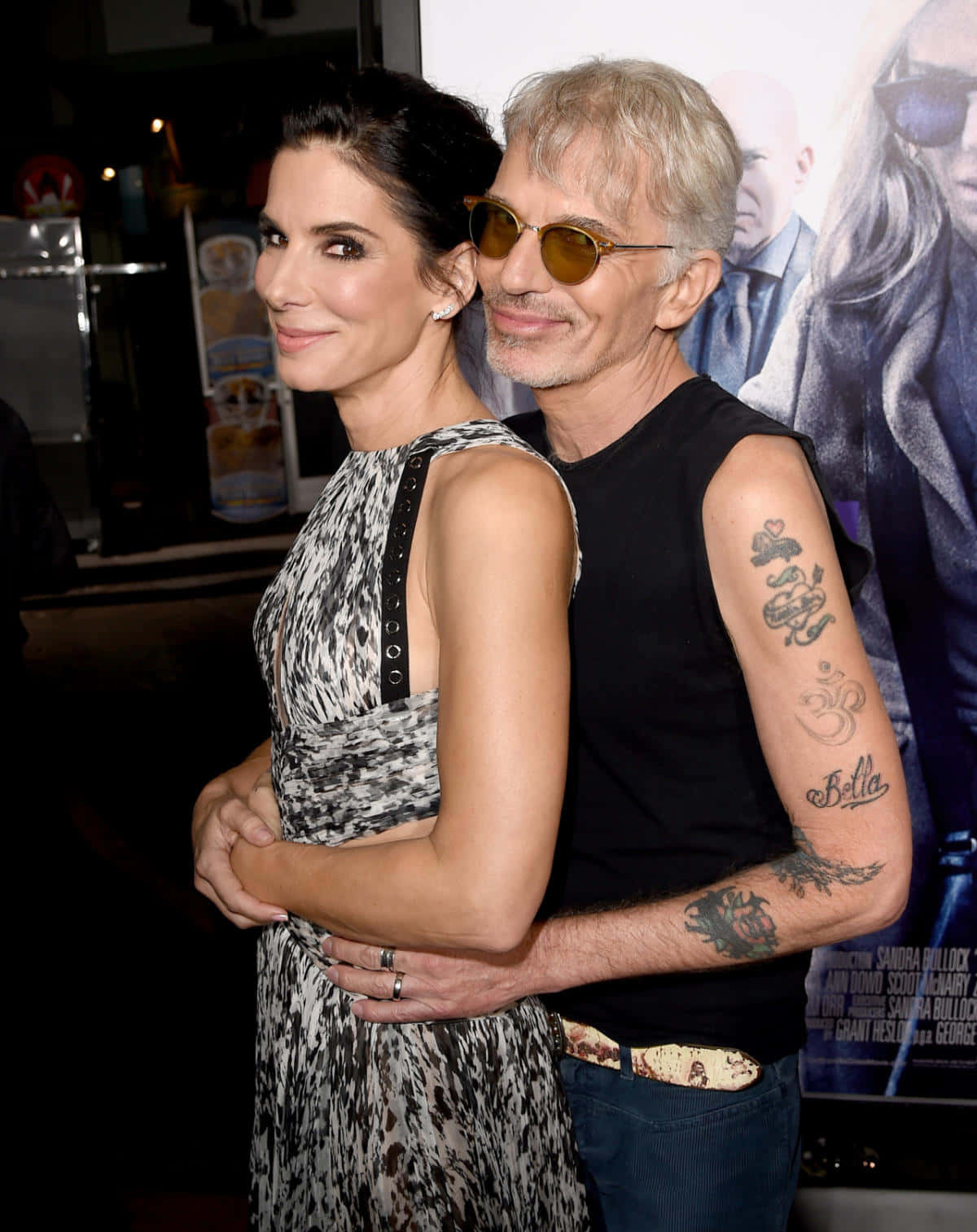 Billy Bob Thornton Event With Partner Wallpaper