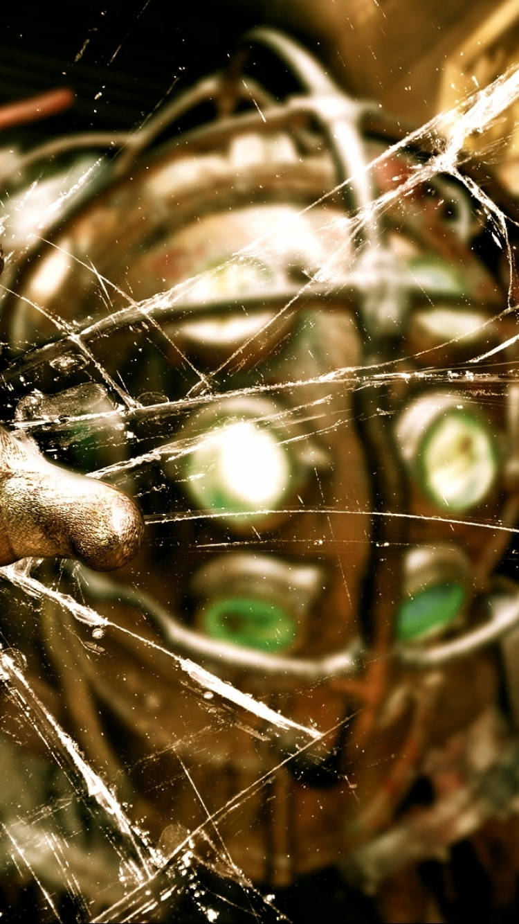 Bioshock Phone Metal Spark Wallpaper