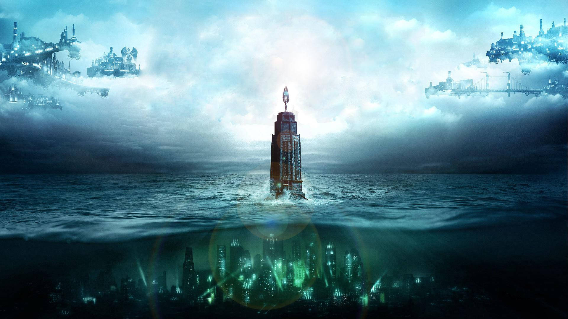 Download free Bioshock The Collection Beacon Wallpaper - MrWallpaper.com