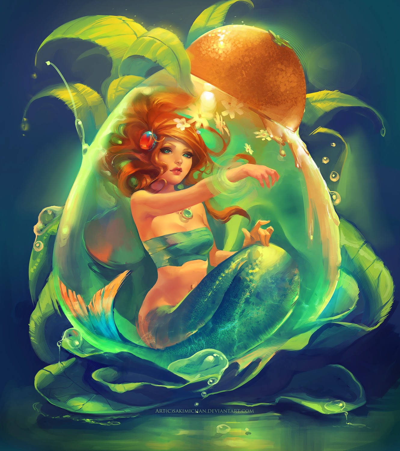 Birth Of A Mermaid Wallpaper