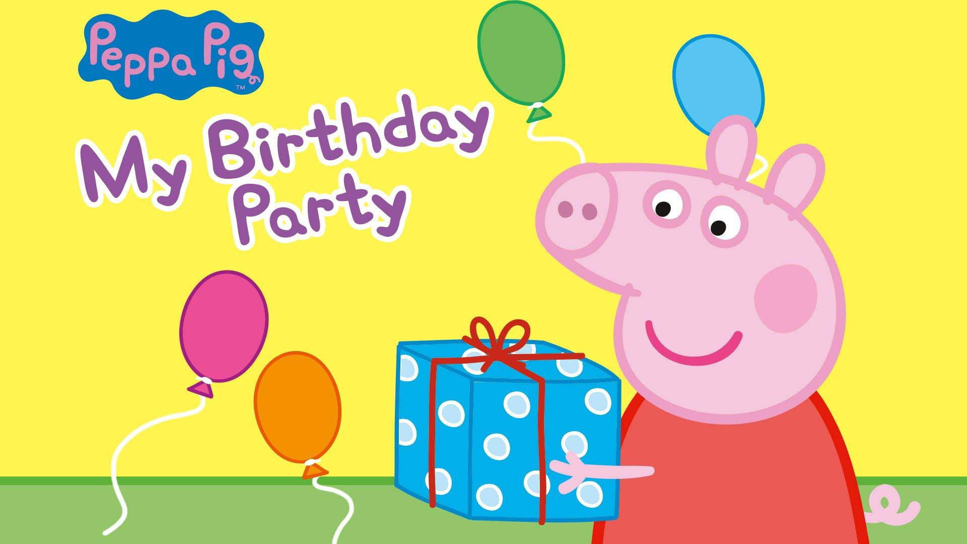 Birthday Gift Peppa Pig Wallpaper