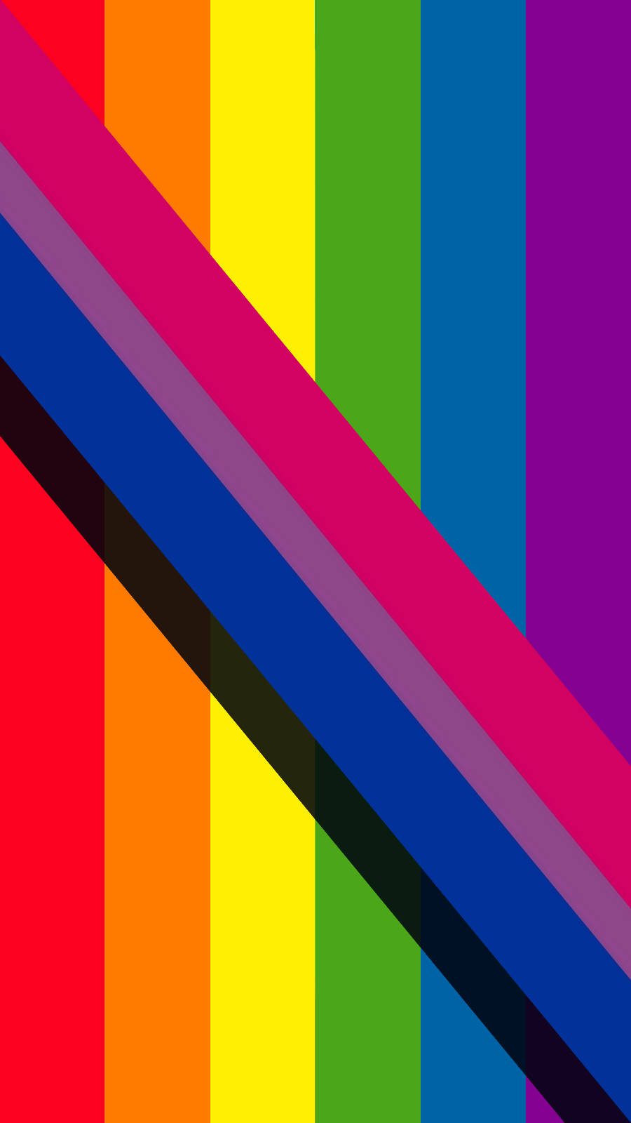 Bisexual And Lgbt Pride Flags Wallpaper