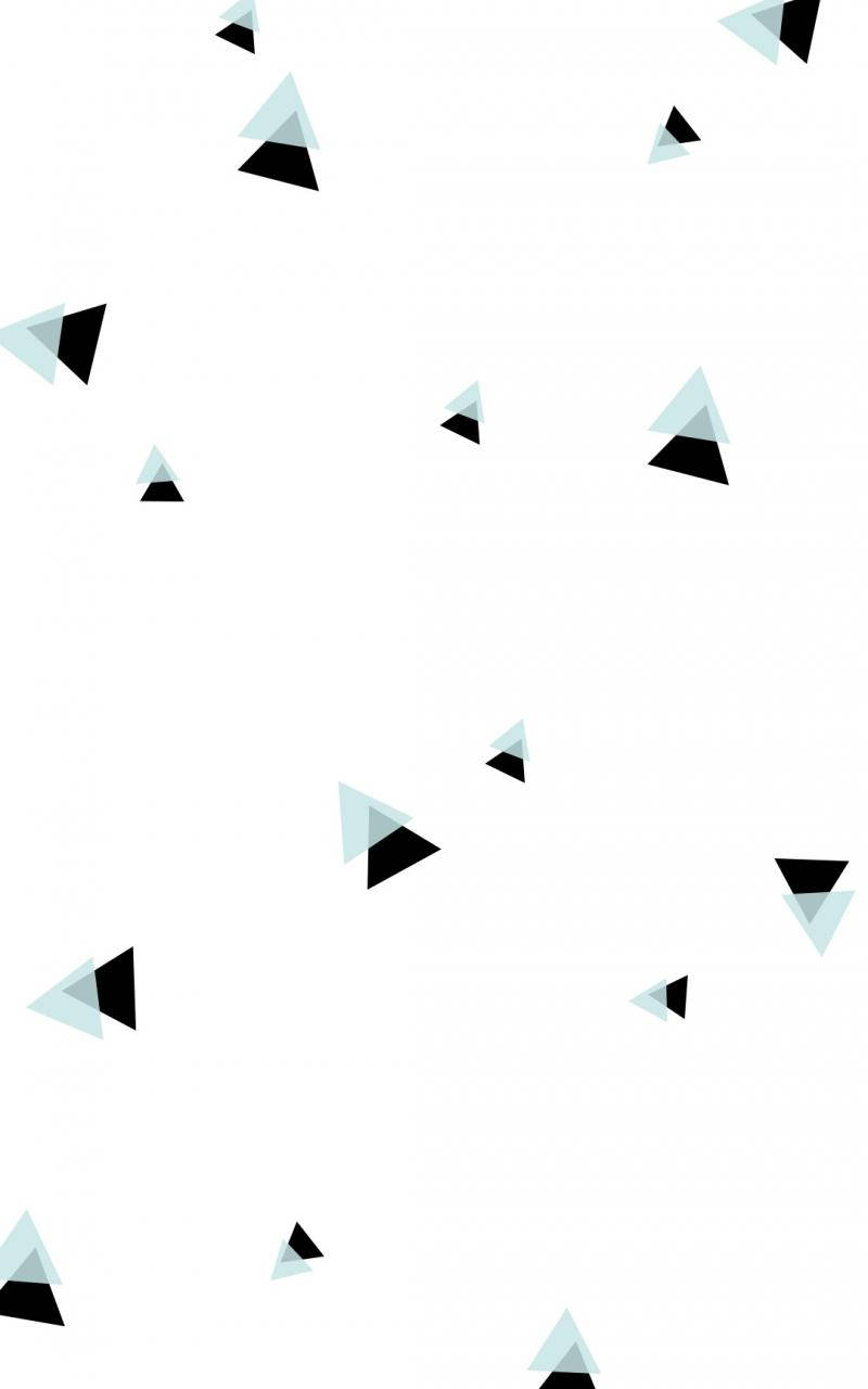 Black And Gray Triangles Cute Tablet Wallpaper