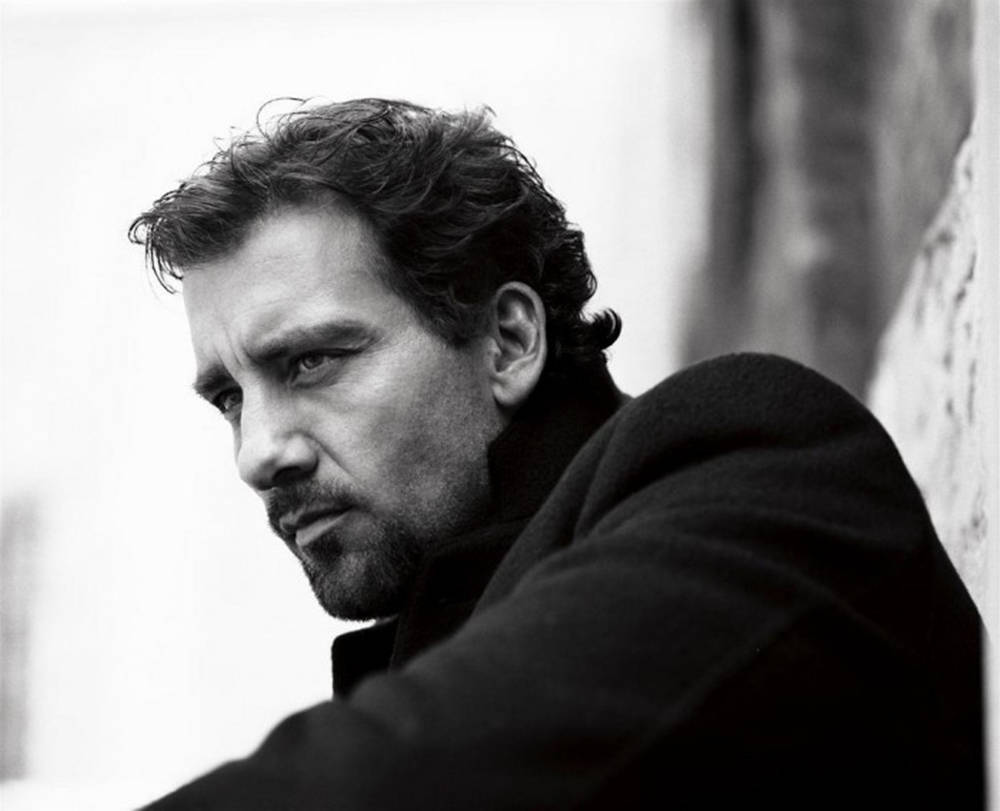 Black And White Clive Owen Wallpaper