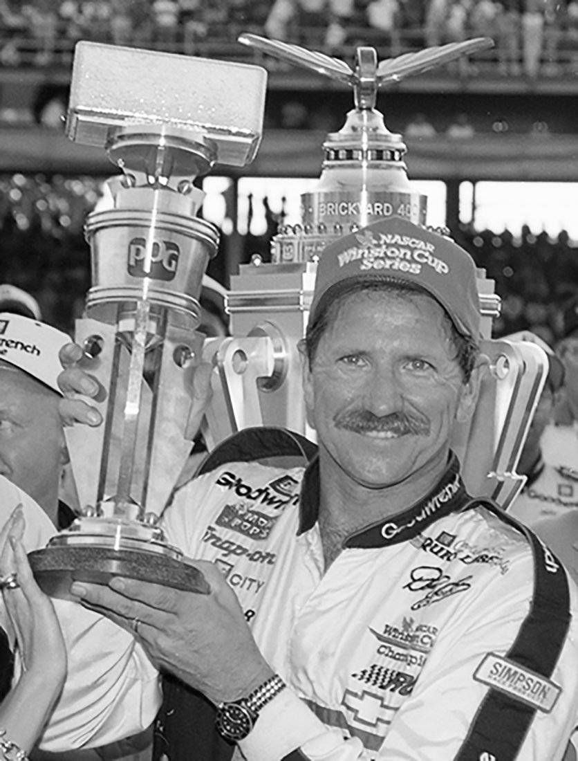 Black And White Dale Earnhardt Wallpaper