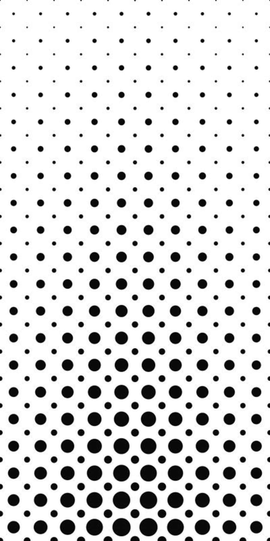 Black And White Dots Abstract Wallpaper Wallpaper