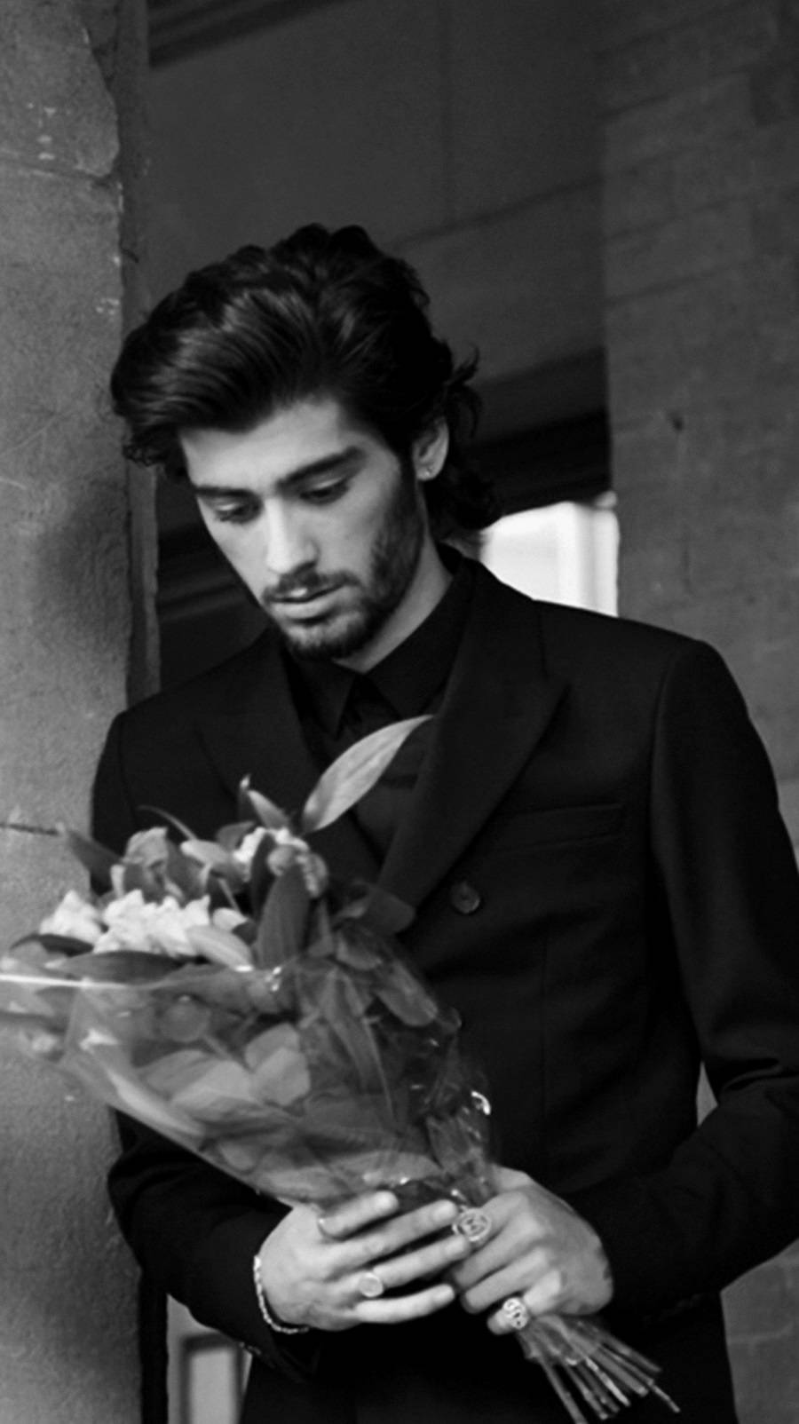 Black And White Night Changes Scene Zayn Iphone Wallpaper