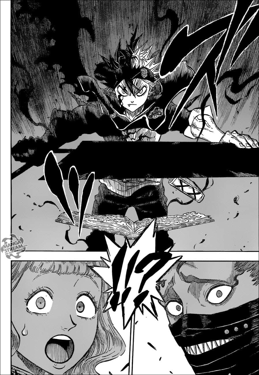 Black Clover Comic Iphone Wallpaper
