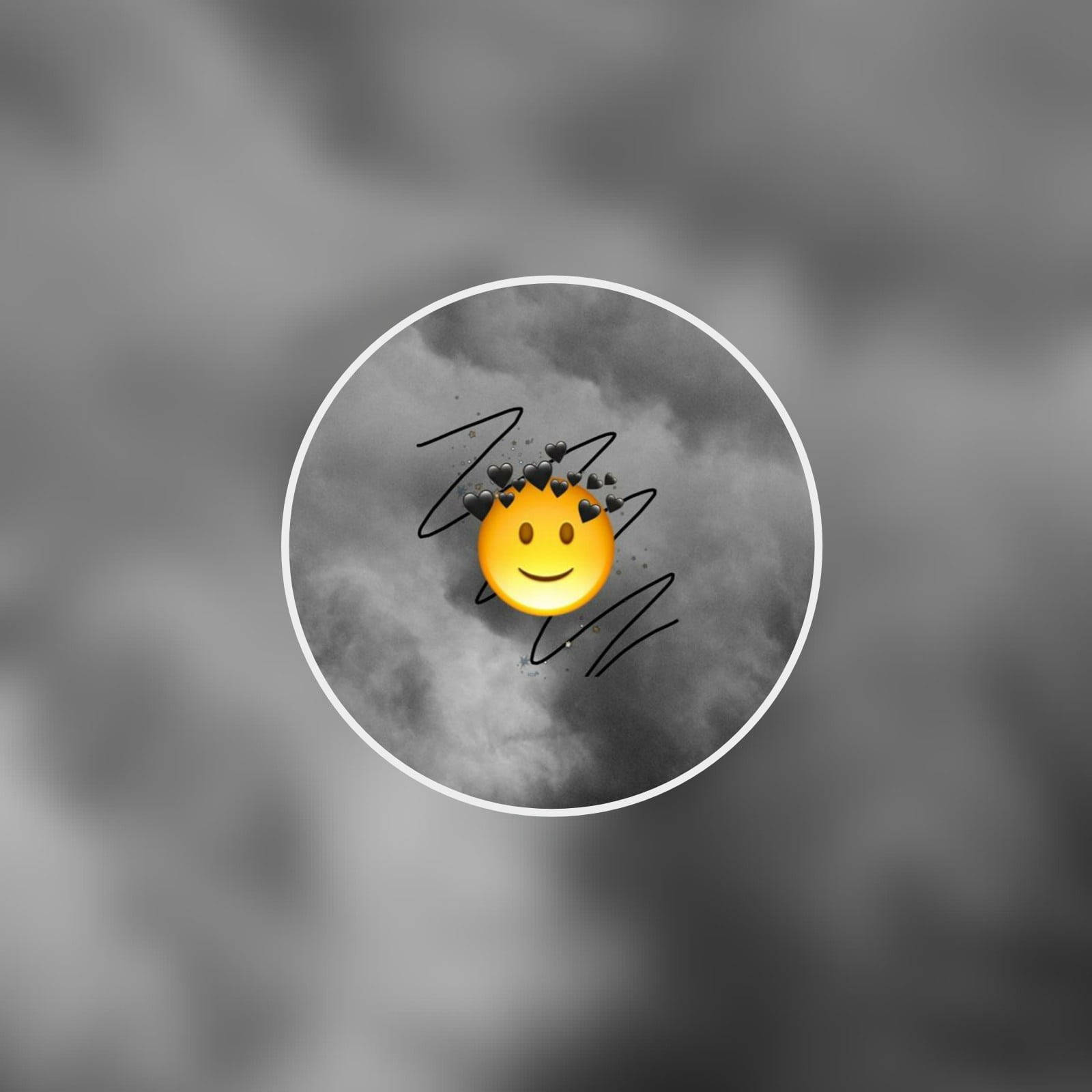 Black Emoji Smiles Wallpaper