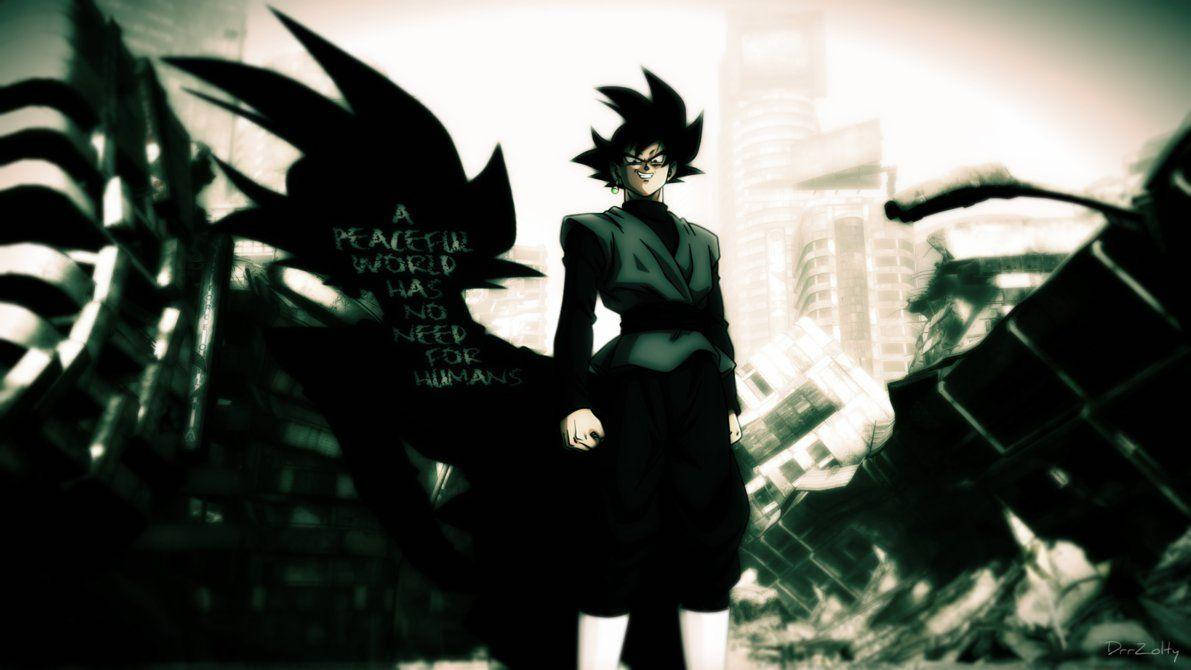 Black Goku Evil Version Wallpaper