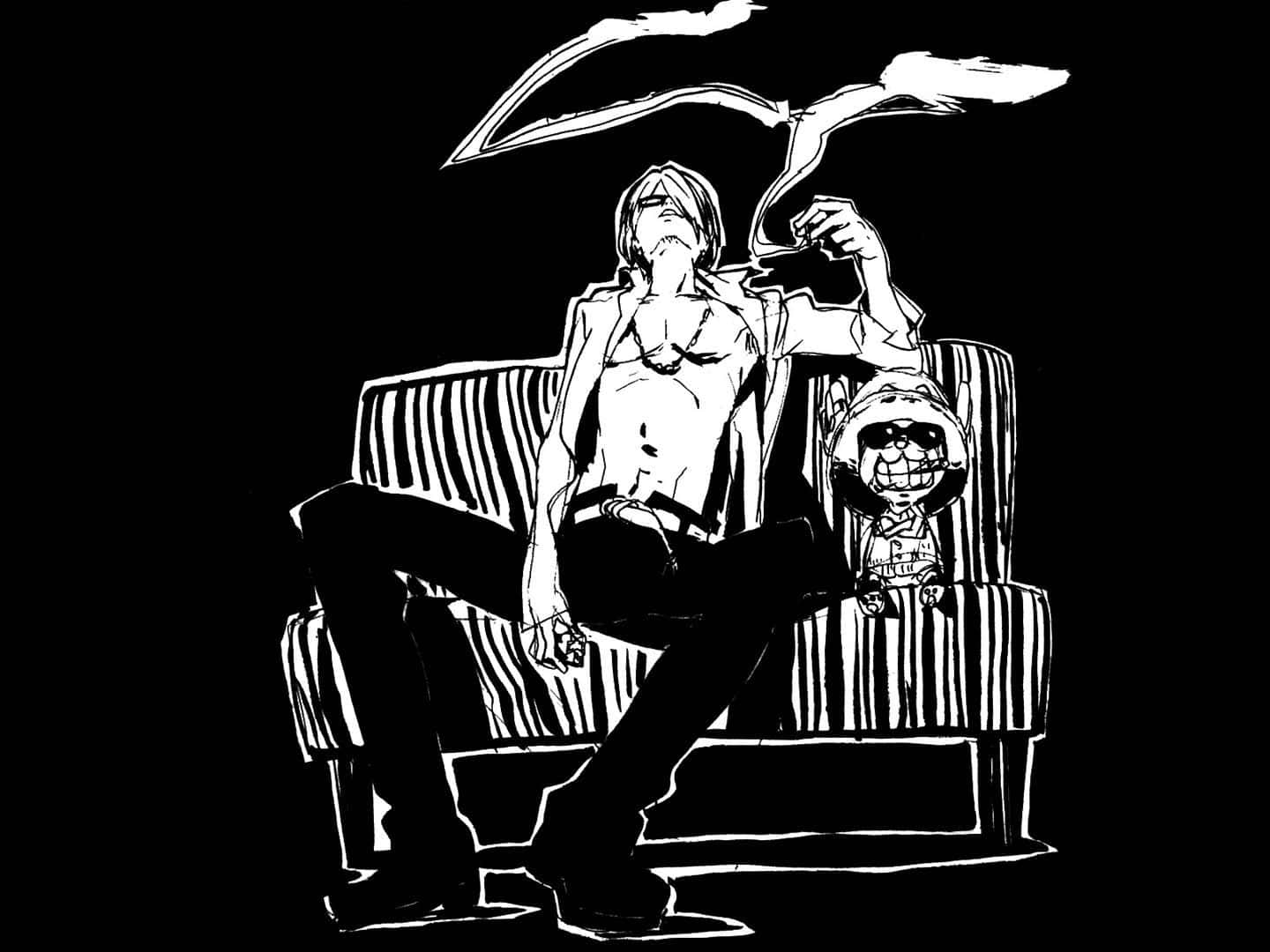 Black One Piece [wallpaper] Wallpaper