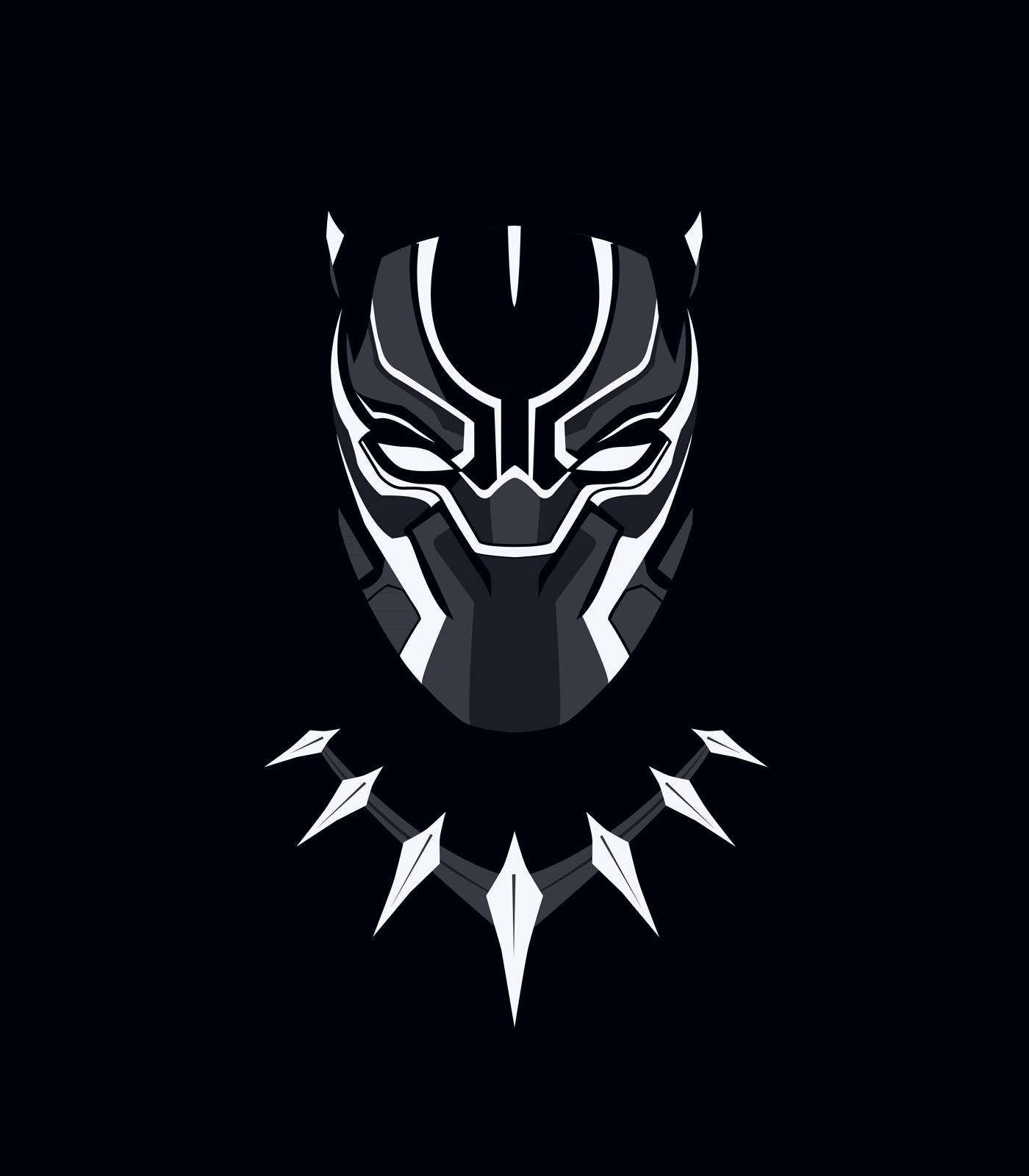 Black Panther Fanart Marvel Iphone X Wallpaper
