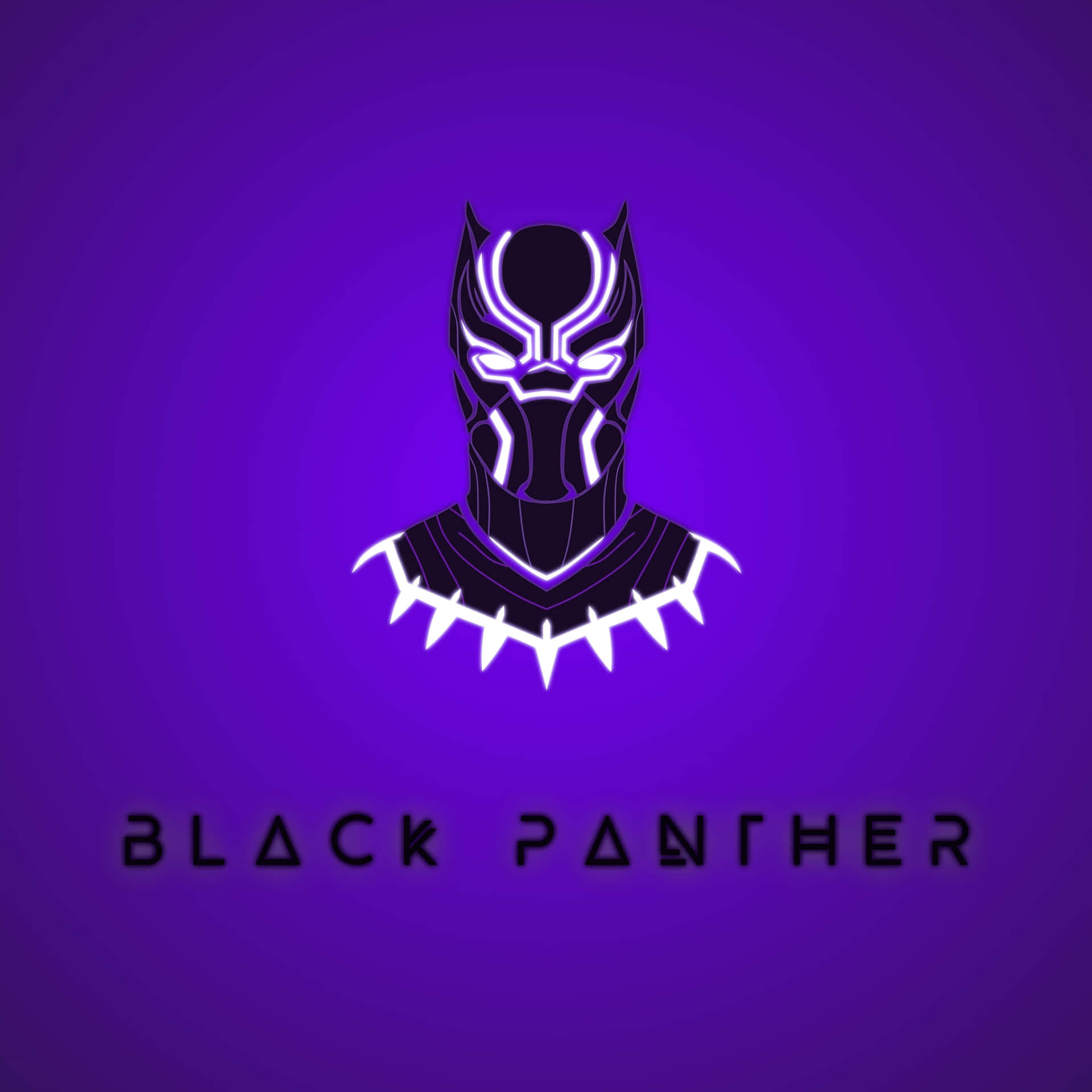 Black Panther Marvel Aesthetic Laptop Background Design Wallpaper