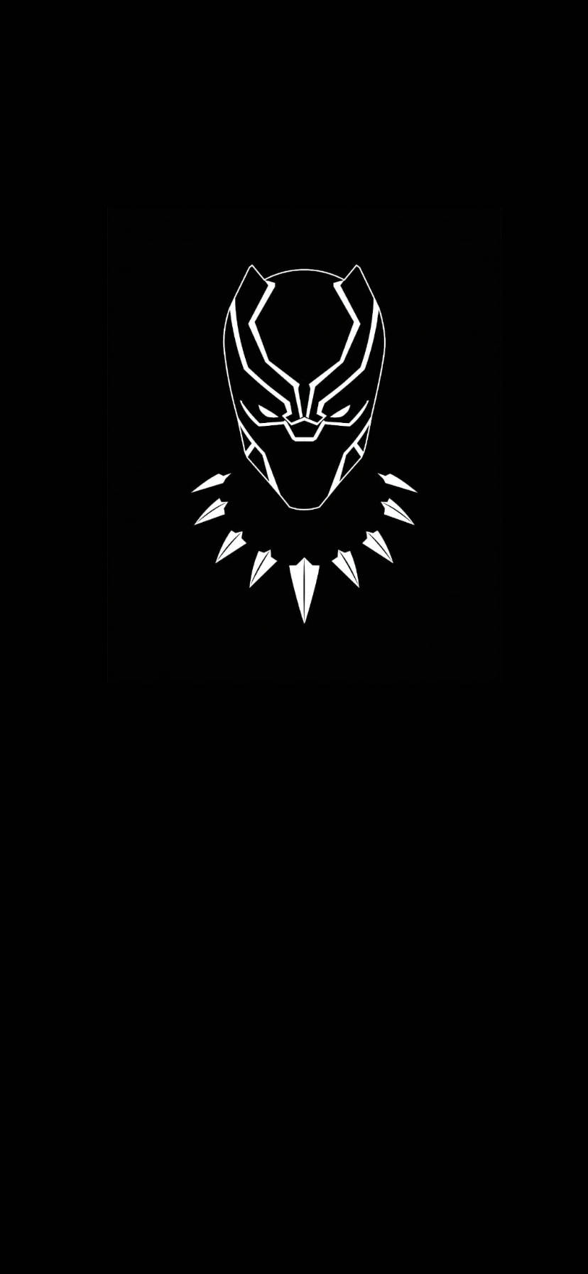 Black Panther Minimalist Marvel Iphone Xr Wallpaper