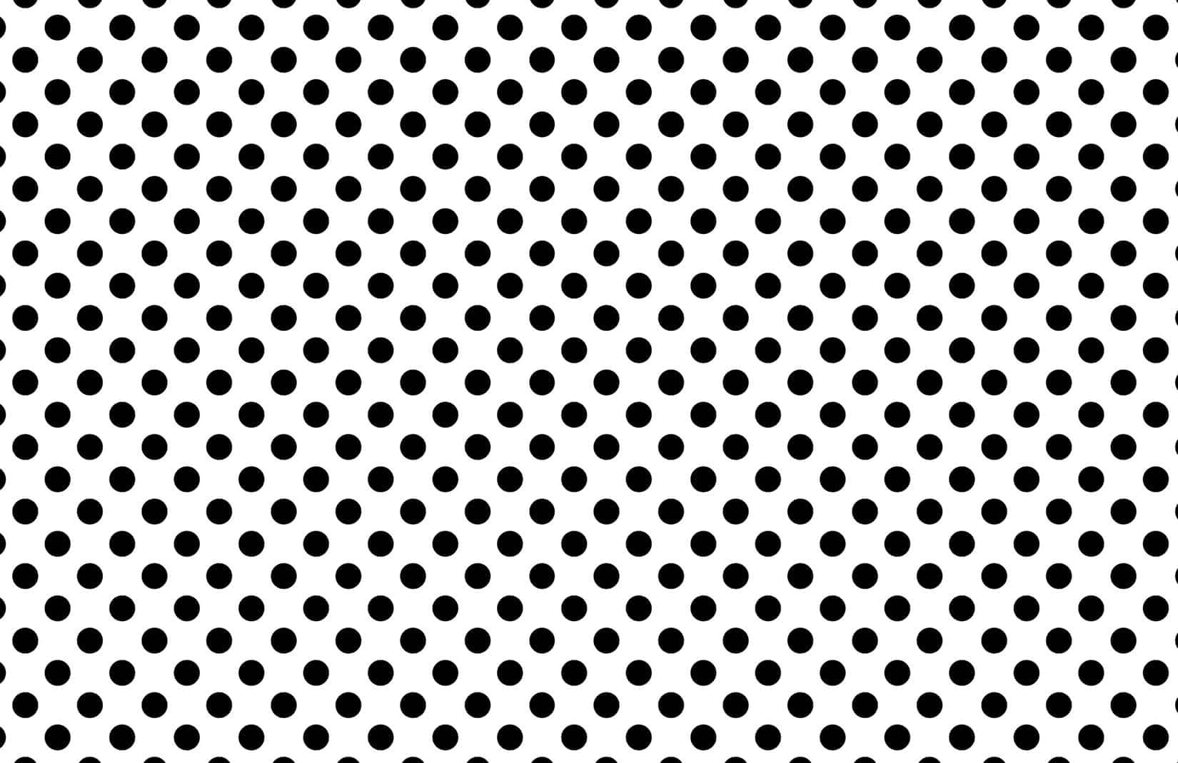 Black Polka Dot 1650 X 1070 Wallpaper