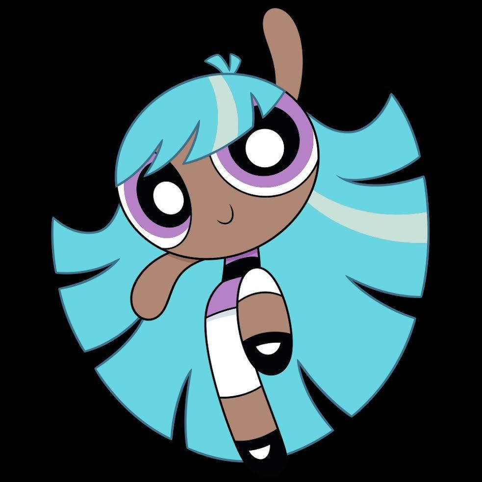 Black Powerpuff Girl Bliss Wallpaper